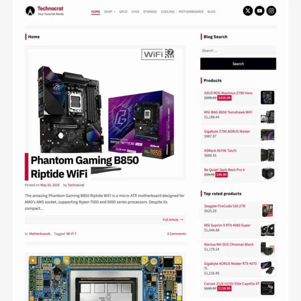 Technocrat WordPress Theme - Image 2