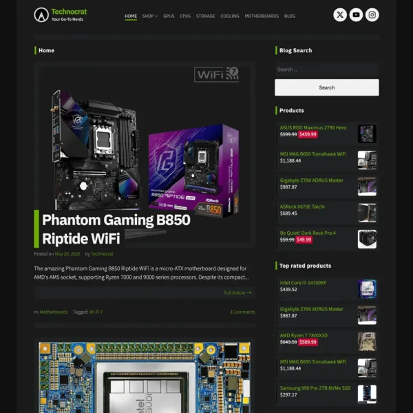 Technocrat WordPress Theme - Image 3