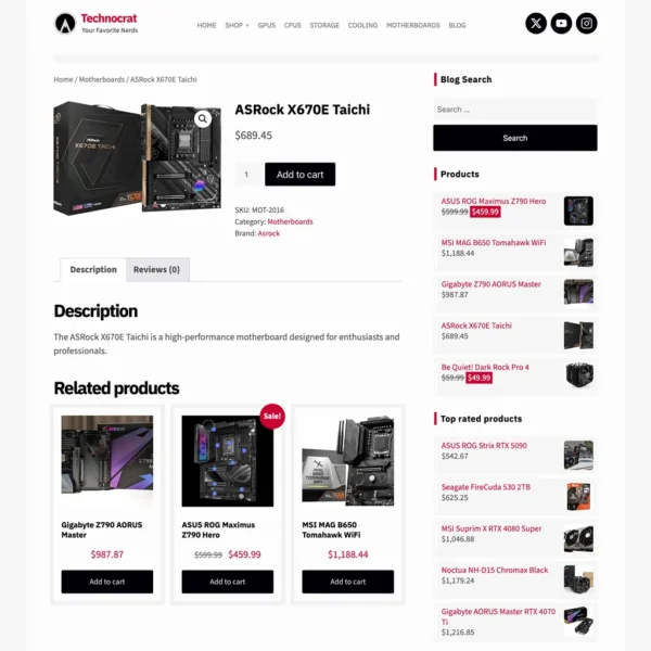 Technocrat WordPress Theme - Image 9