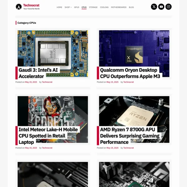 Technocrat WordPress Theme - Image 5