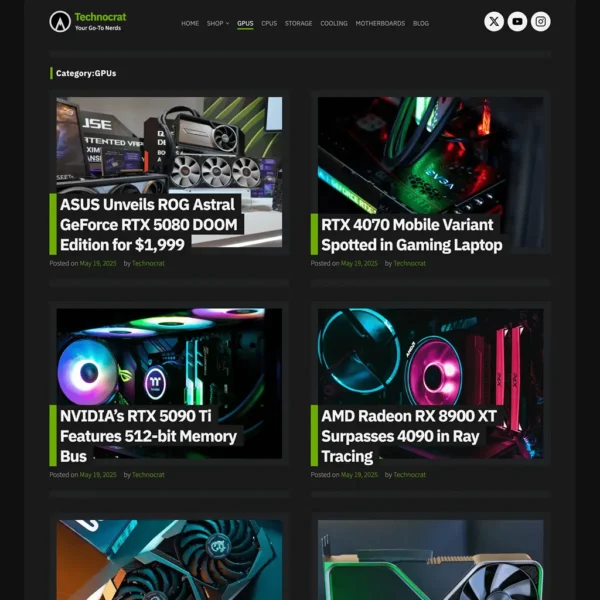 Technocrat WordPress Theme - Image 4
